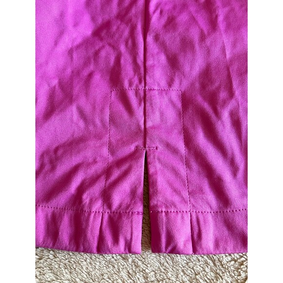 NIKE Golf Bright Pink Hooded 2-Way Zip Lightweight Jacket Size S (Bx 19) - Picture 8 of 11